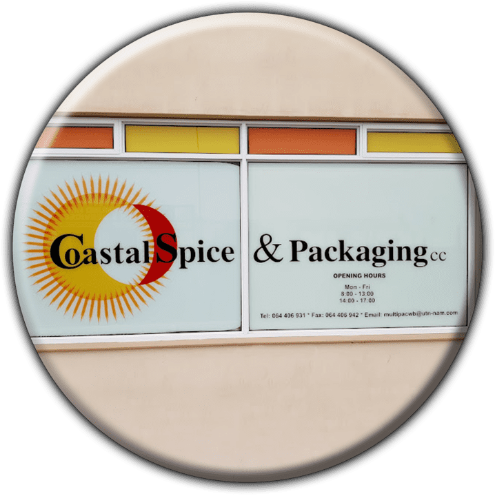 Coastal Spice & Packaging - Spices in Swakopmund, Namibia